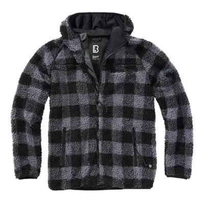 Brandit Teddy Fleece Jacket Between-seasons Jacket black grey