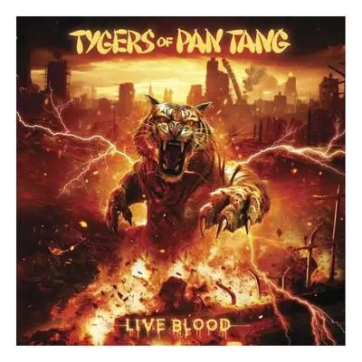 Tygers Of Pan Tang Liveblood LP multicolor