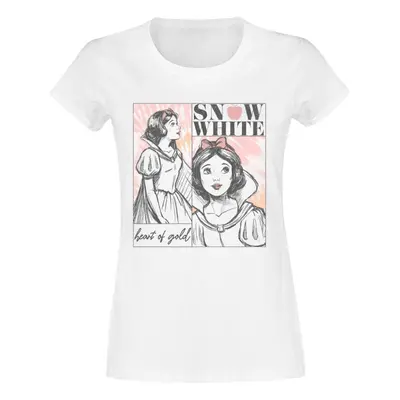 Snow White and the Seven Dwarfs Tie Dye Snow White T-Shirt white