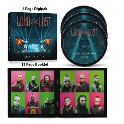 Lord Of The Lost LIVE at W:O:A CD multicolor