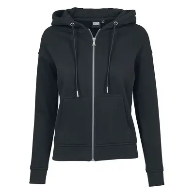 Urban Classics Ladies Classic Zip Hoodie Hooded zip black