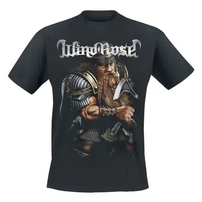 Wind Rose Dwarf T-Shirt black