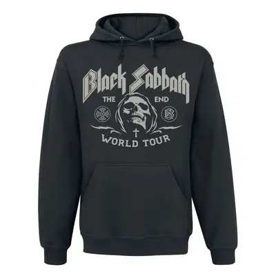 Black Sabbath The End Grim Reaper Hooded sweater black