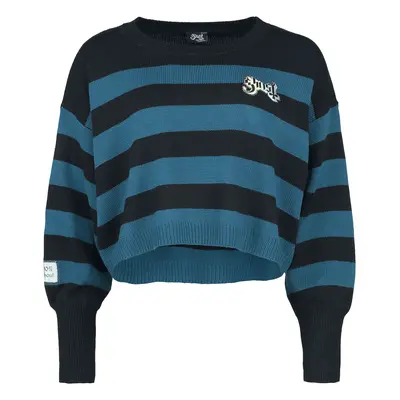 Ghost EMP Signature Collection Knit jumper black petrol