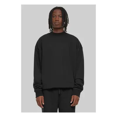 Urban Classics Light Terry Crew Jumper Sweatshirt black