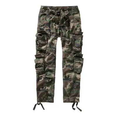 Brandit Pure Slim Fit Trousers Cargo Trousers woodland