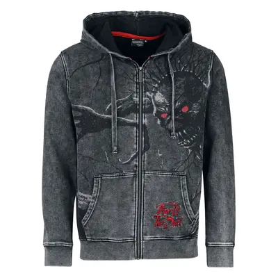 Iron Maiden EMP Signature Collection Hooded zip grey