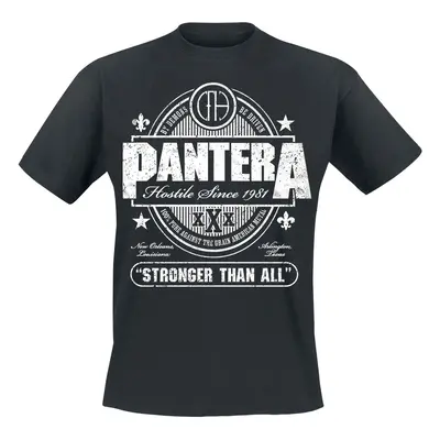 Pantera Stronger Than All T-Shirt black