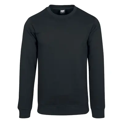 Urban Classics Basic Terry Crew Sweatshirt black