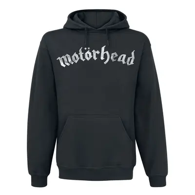 Motörhead Distressed Logo Hooded sweater black