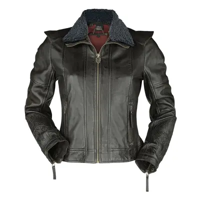 The Lord Of The Rings Aragorn Leather Jacket dark brown