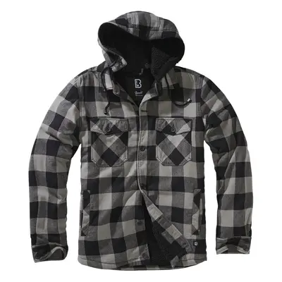 Brandit Lumberjacket Hooded Between-seasons Jacket black