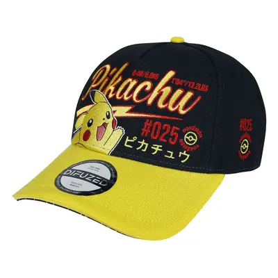 Pokémon Pikachu Cap black yellow