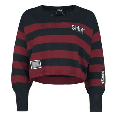 Slipknot EMP Signature Collection Knit jumper black dark red