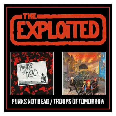 The Exploited Punks not dead / Troops of tormorrow expanded CD multicolor