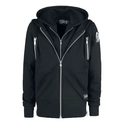 Vixxsin Ivan Hood Hooded zip black