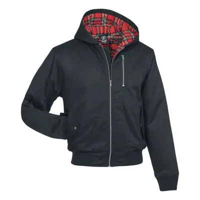 Brandit Lord Canterbury Hooded Winter Between-seasons Jacket black