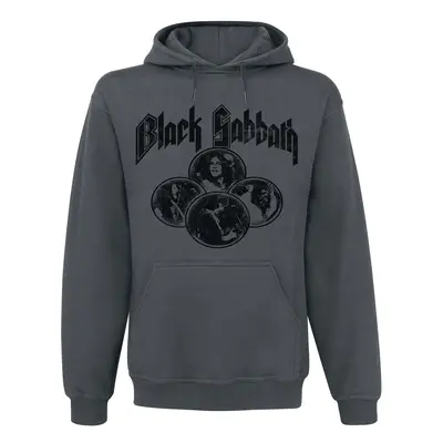 Black Sabbath Multi Portrait Hooded sweater graphite