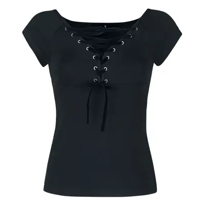 Hell Bunny Belladonna Top T-Shirt black