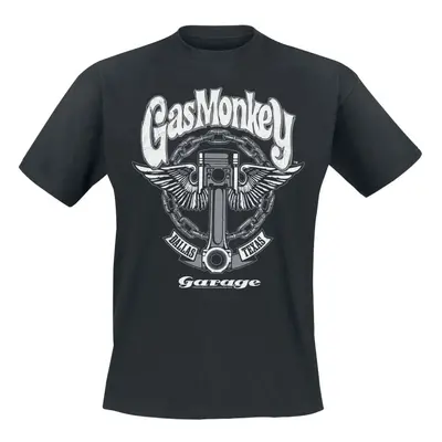 Gas Monkey Garage Big Piston T-Shirt black