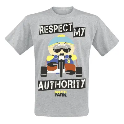 South Park Respect My Authority T-Shirt grey