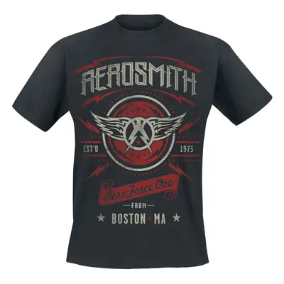 Aerosmith Aero Force One T-Shirt black