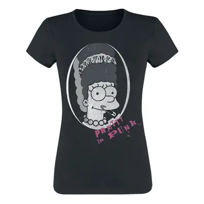 The Simpsons Marge Punk T-Shirt black