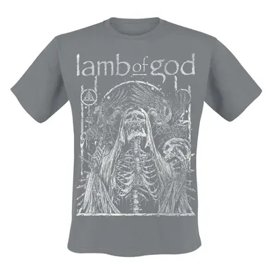 Lamb Of God Death T-Shirt grey