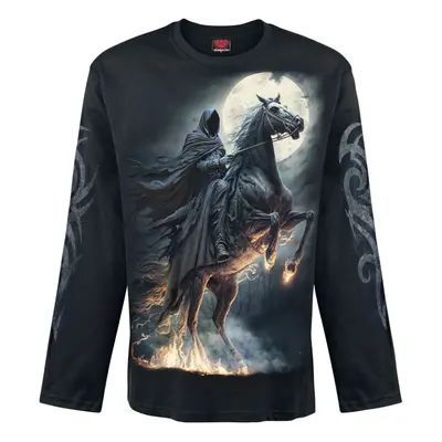 Spiral Shadow Rider Long-sleeve Shirt black