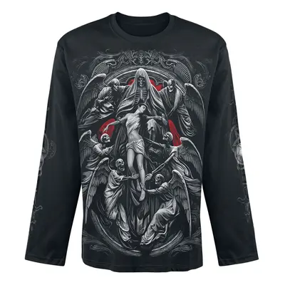 Spiral Reaper's Door Long-sleeve Shirt black