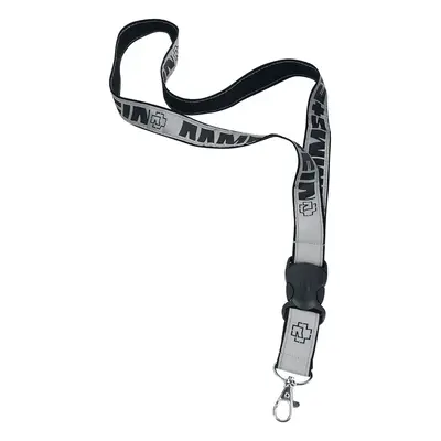 Rammstein Classic Lanyards black white