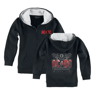 AC/DC Metal-Kids - Black Ice Kids' hooded jackets black