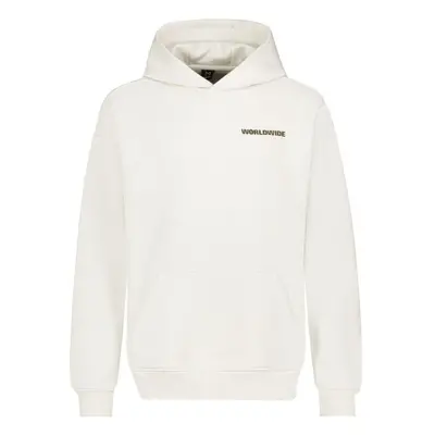 Sublevel Men's Sweatjacket Hooded sweater off white