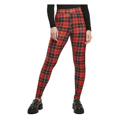 Urban Classics Ladies Soft AOP Leggings Leggings red