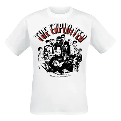 The Exploited Barmy Army T-Shirt white