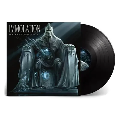 Immolation Majesty and decay LP black