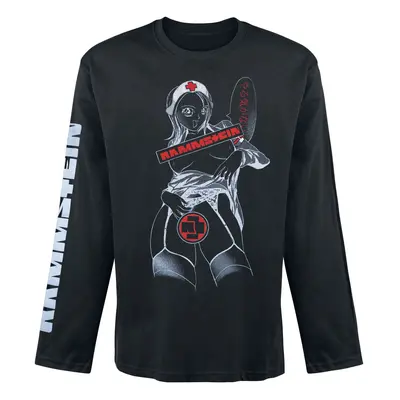 Rammstein Krankenschwester Long-sleeve Shirt black