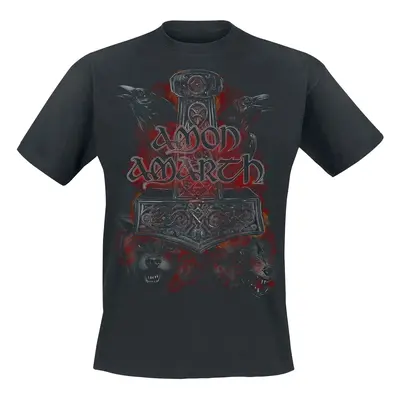 Amon Amarth Crows And Wolves T-Shirt black