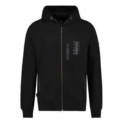 Sublevel Men's Sweatjacket Hooded zip black