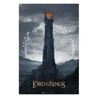 The Lord Of The Rings Sauron's Tower Poster multicolour