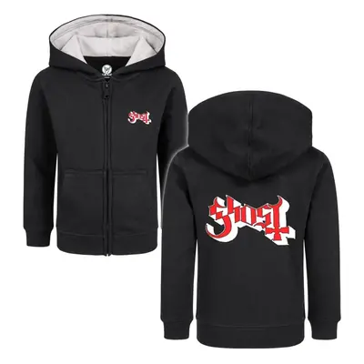 Ghost Metal-Kids - Logo Kids' hooded jackets black