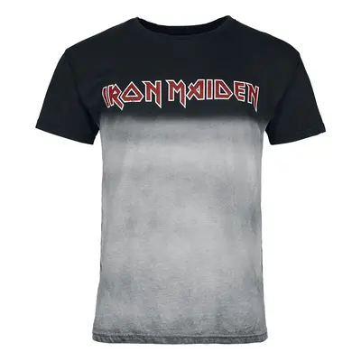 Iron Maiden Logo T-Shirt black grey