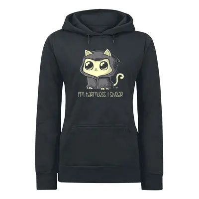 Tierisch I'm Harmless. I Swear Hooded sweater black