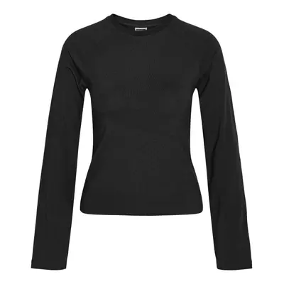 Noisy May NMKATINKA L/S RAGLAN TOP FWD JRS NOOS T-Shirt black