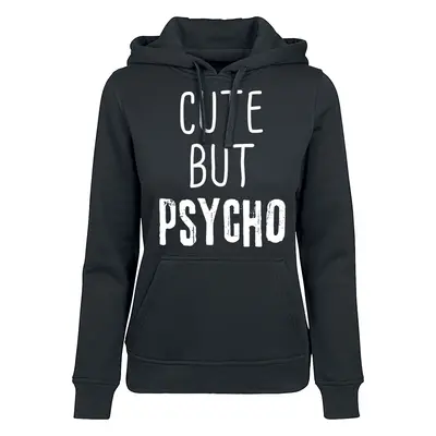 Cute But Psycho Hooded sweater black