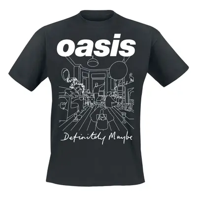 Oasis DM Illustration T-Shirt black