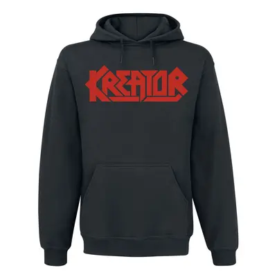 Kreator Logo Hooded sweater black