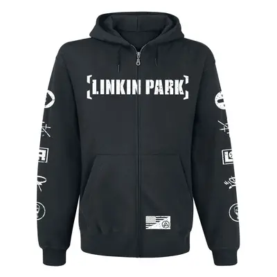 Linkin Park Graffiti Hooded zip black