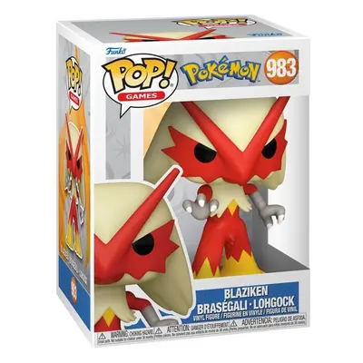 Pokémon Blaziken - Lohgock Vinyl Figurine 983 Funko Pop! multicolour