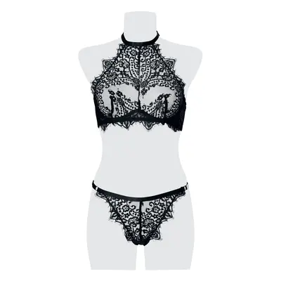 Grey Velvet 2-Part Lace Cami Set Underwear black